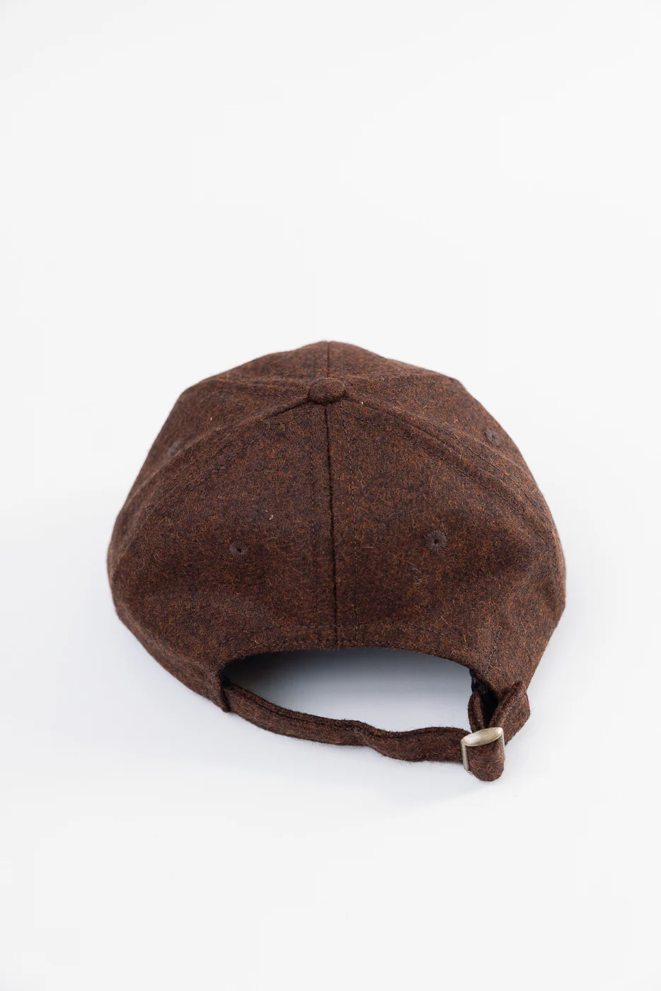 Melton Wool Baseball Hat - Red Oak Mix - Image 3