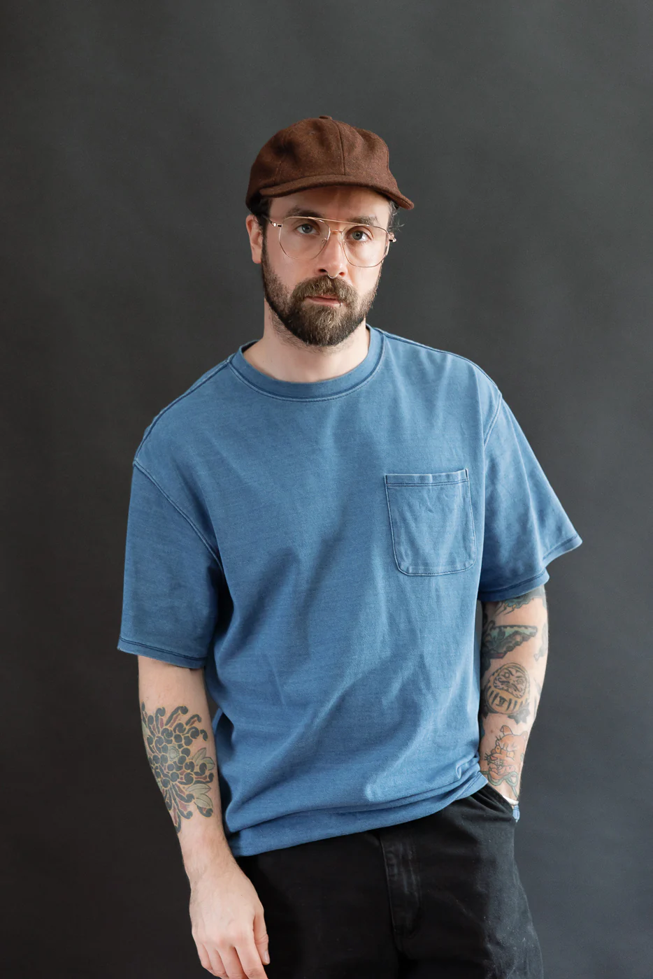 Melton Wool Baseball Hat - Red Oak Mix - Image 7