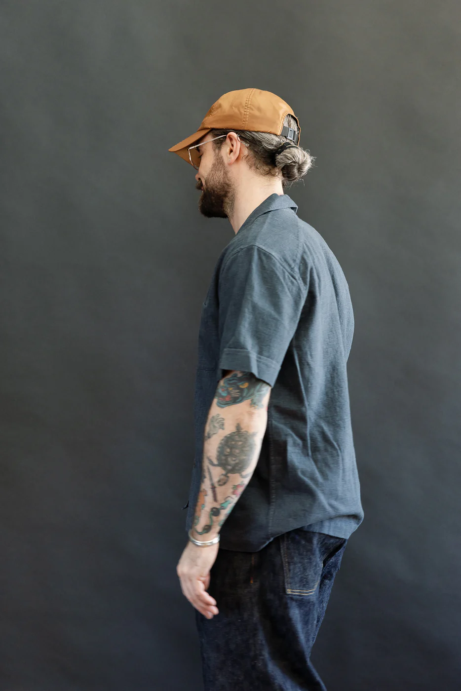Vacation Shirt - Blue Linen - Image 11