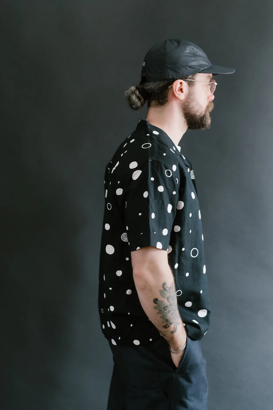 Vacation Shirt Polka Dot - Black - Image 13