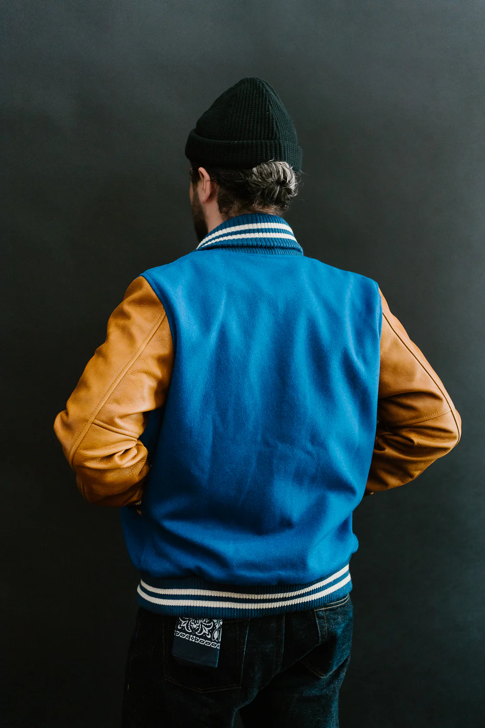 Varsity Jacket - Royal, Rust - Image 12