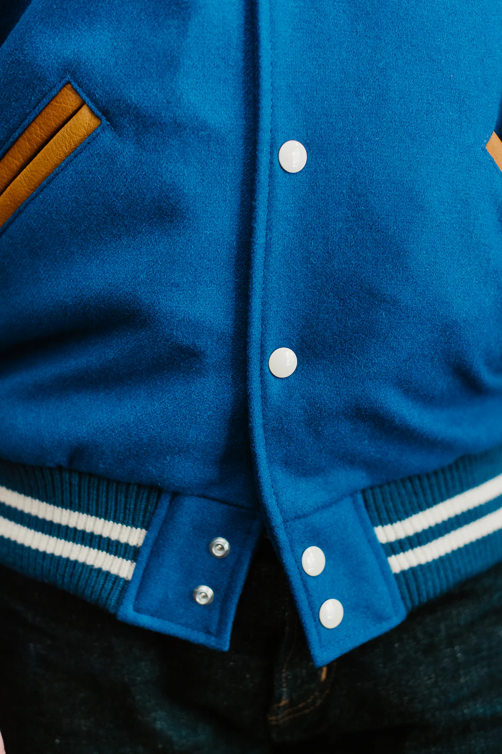 Varsity Jacket - Royal, Rust - Image 14