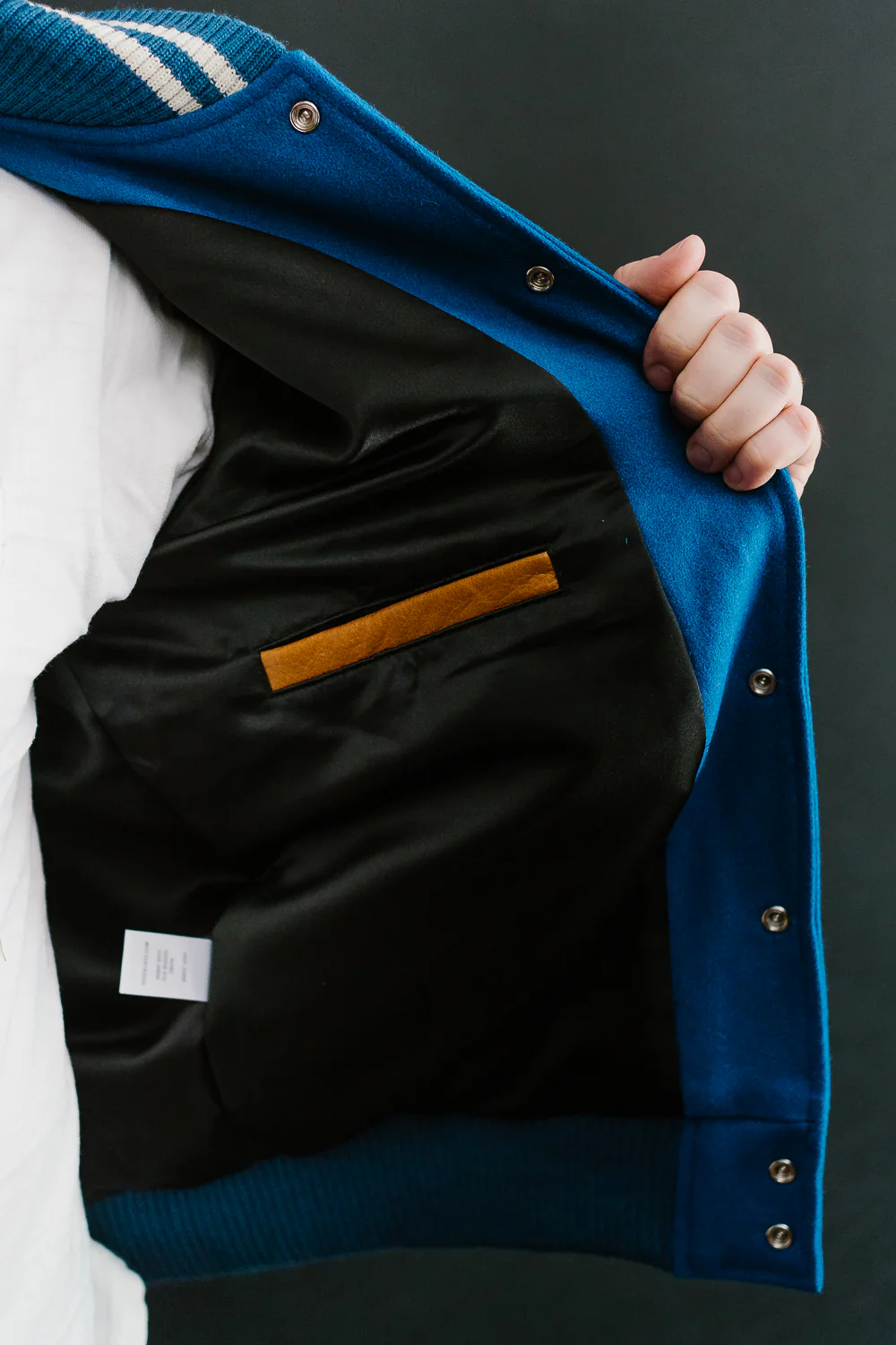 Varsity Jacket - Royal, Rust - Image 18