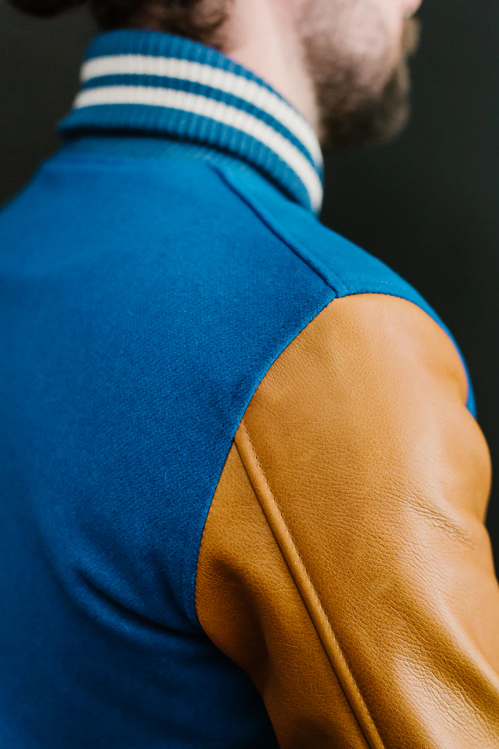 Varsity Jacket - Royal, Rust - Image 19