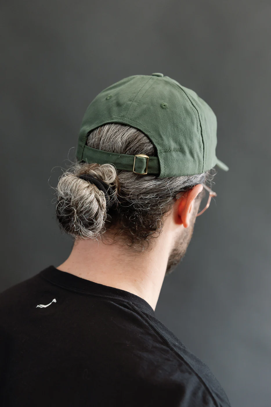 Dry Waxed Cotton Baseball Hat - Spruce - Image 11