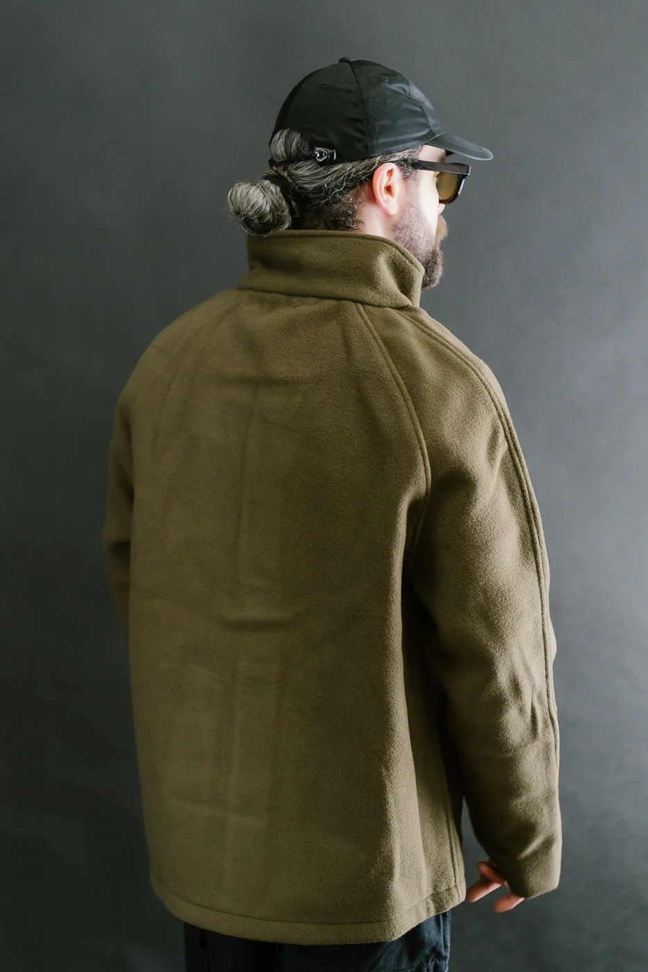 Welding Jacket Melton Wool - Tobacco - Image 10