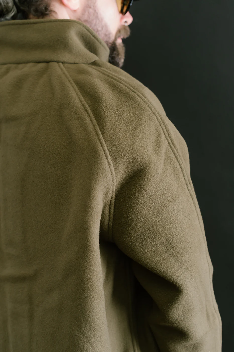 Welding Jacket Melton Wool - Tobacco - Image 19