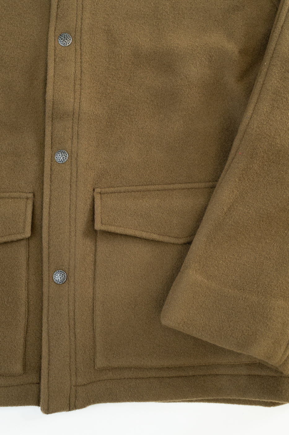 Welding Jacket Melton Wool - Tobacco - Image 3