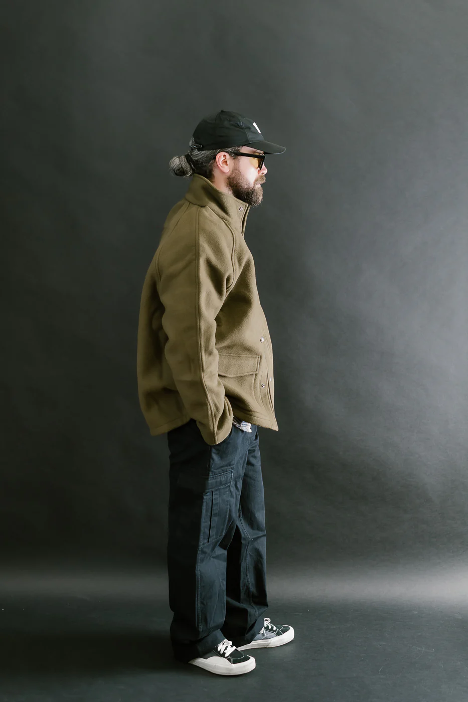 Welding Jacket Melton Wool - Tobacco - Image 6