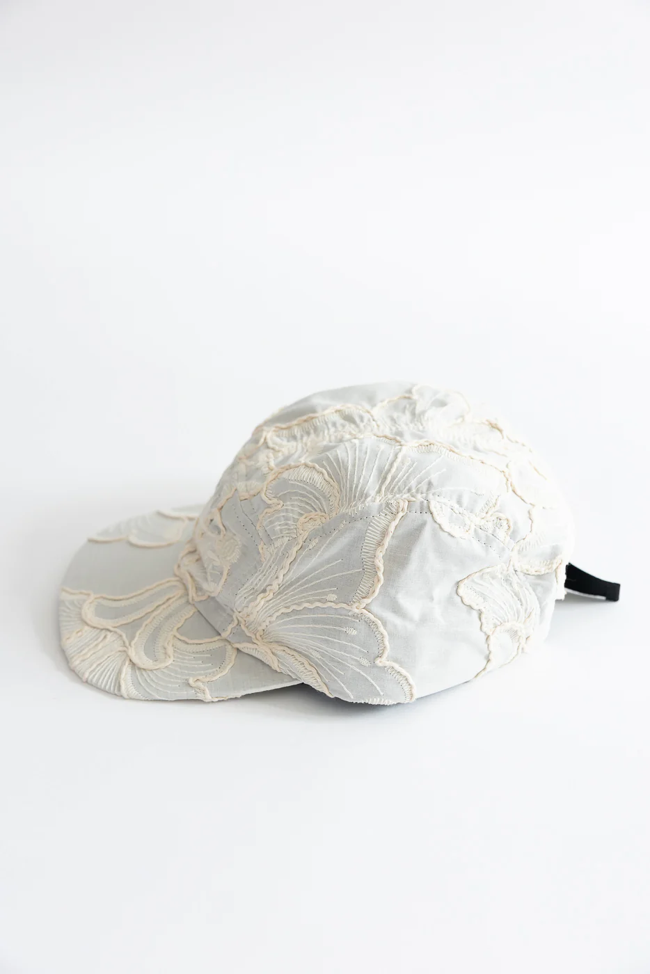 X-003 - 5 Panel Cap Lilly Cotton - Wheat - Image 3