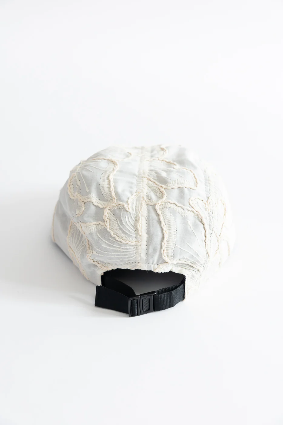 X-003 - 5 Panel Cap Lilly Cotton - Wheat - Image 4