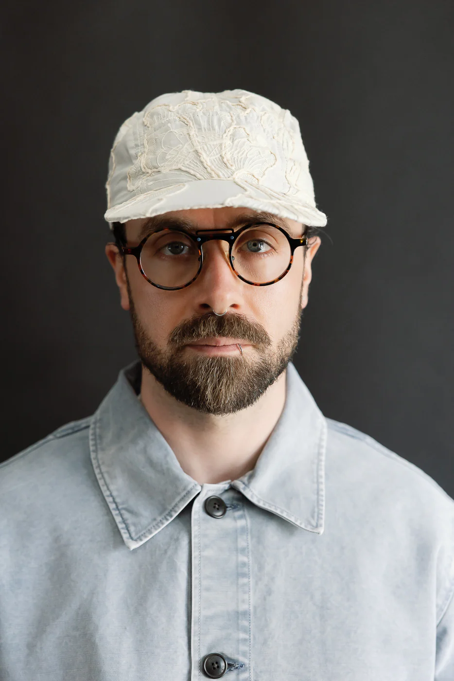 X-003 - 5 Panel Cap Lilly Cotton - Wheat - Image 7