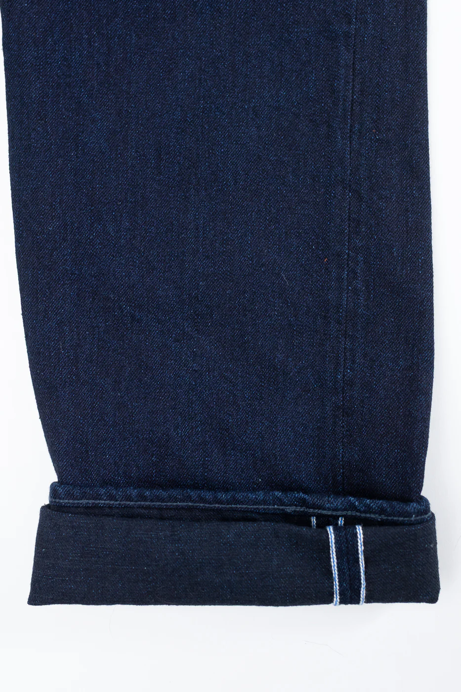 XX-003-IDBK - 14oz Indigo x Black Selvedge Jeans - Regular Straight - Image 4