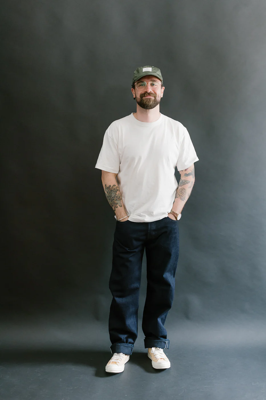 XX-003-IDBK - 14oz Indigo x Black Selvedge Jeans - Regular Straight - Image 6