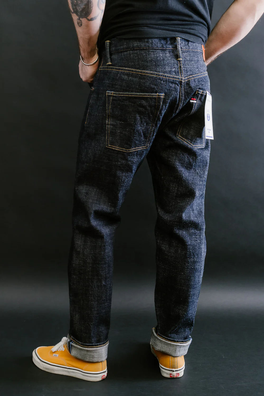 TNK202BE - 14oz "ZETTO" Selvedge High Tapered - Indigo OW - Image 13
