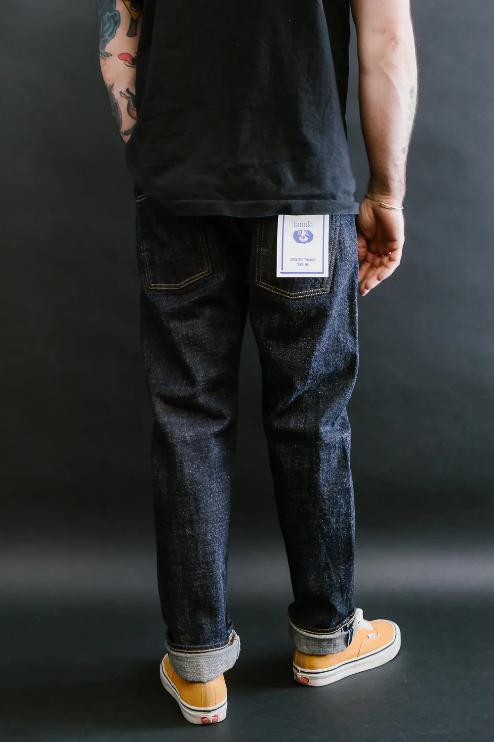 TNK202BE - 14oz "ZETTO" Selvedge High Tapered - Indigo OW - Image 14