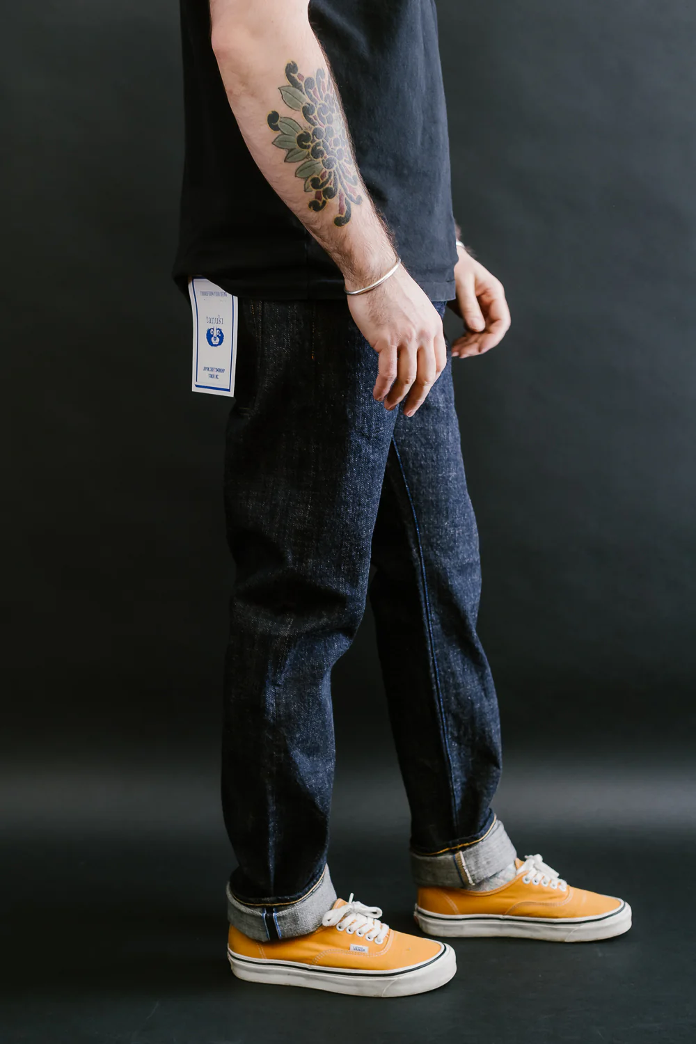 TNK202BE - 14oz "ZETTO" Selvedge High Tapered - Indigo OW - Image 15