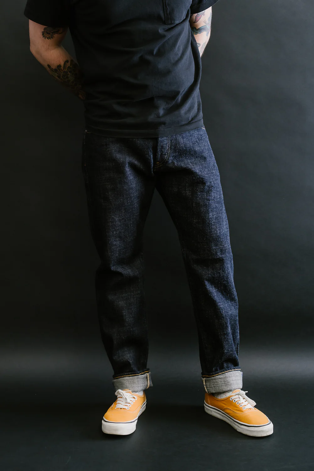TNK202BE - 14oz "ZETTO" Selvedge High Tapered - Indigo OW - Image 17