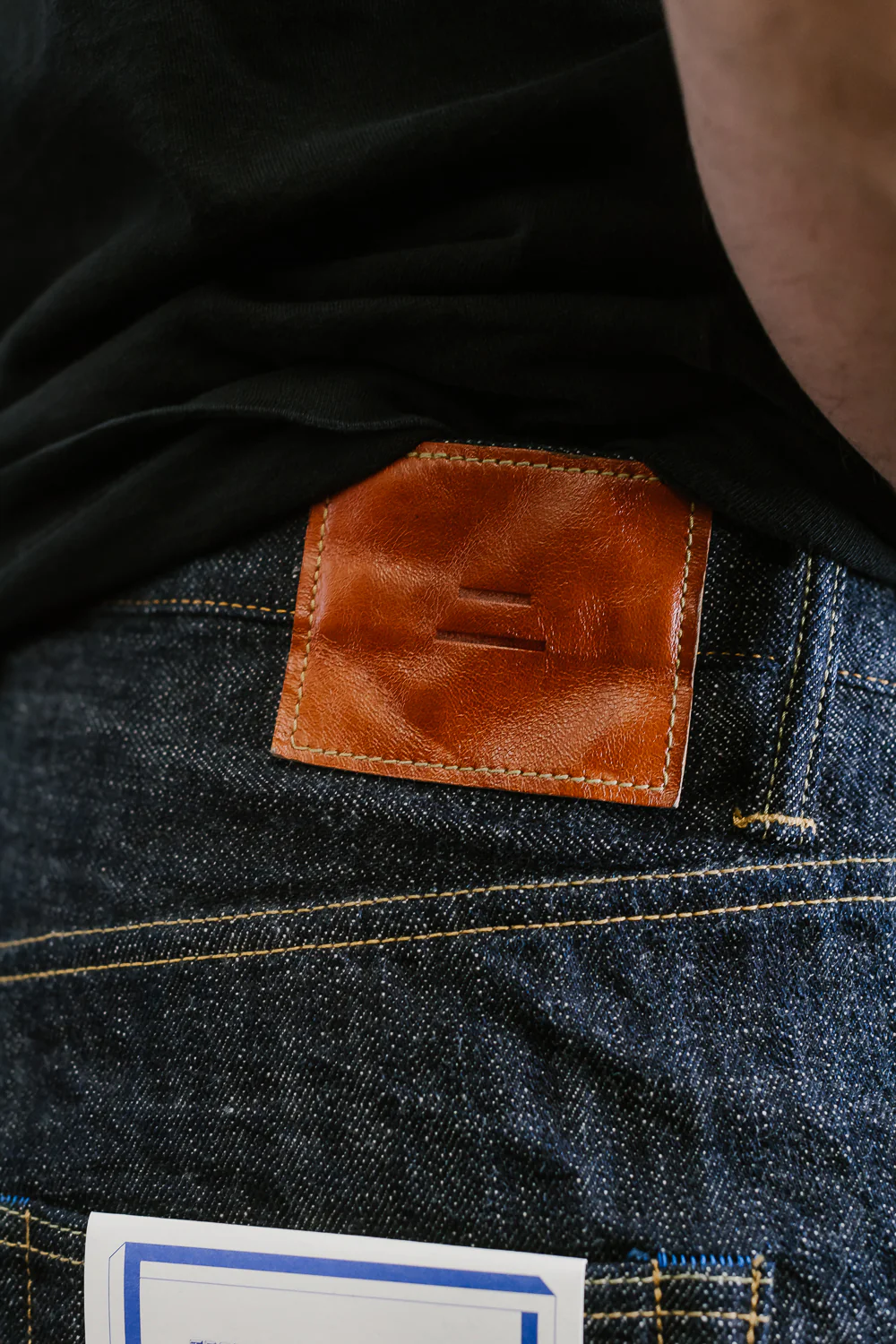 TNK202BE - 14oz "ZETTO" Selvedge High Tapered - Indigo OW - Image 20