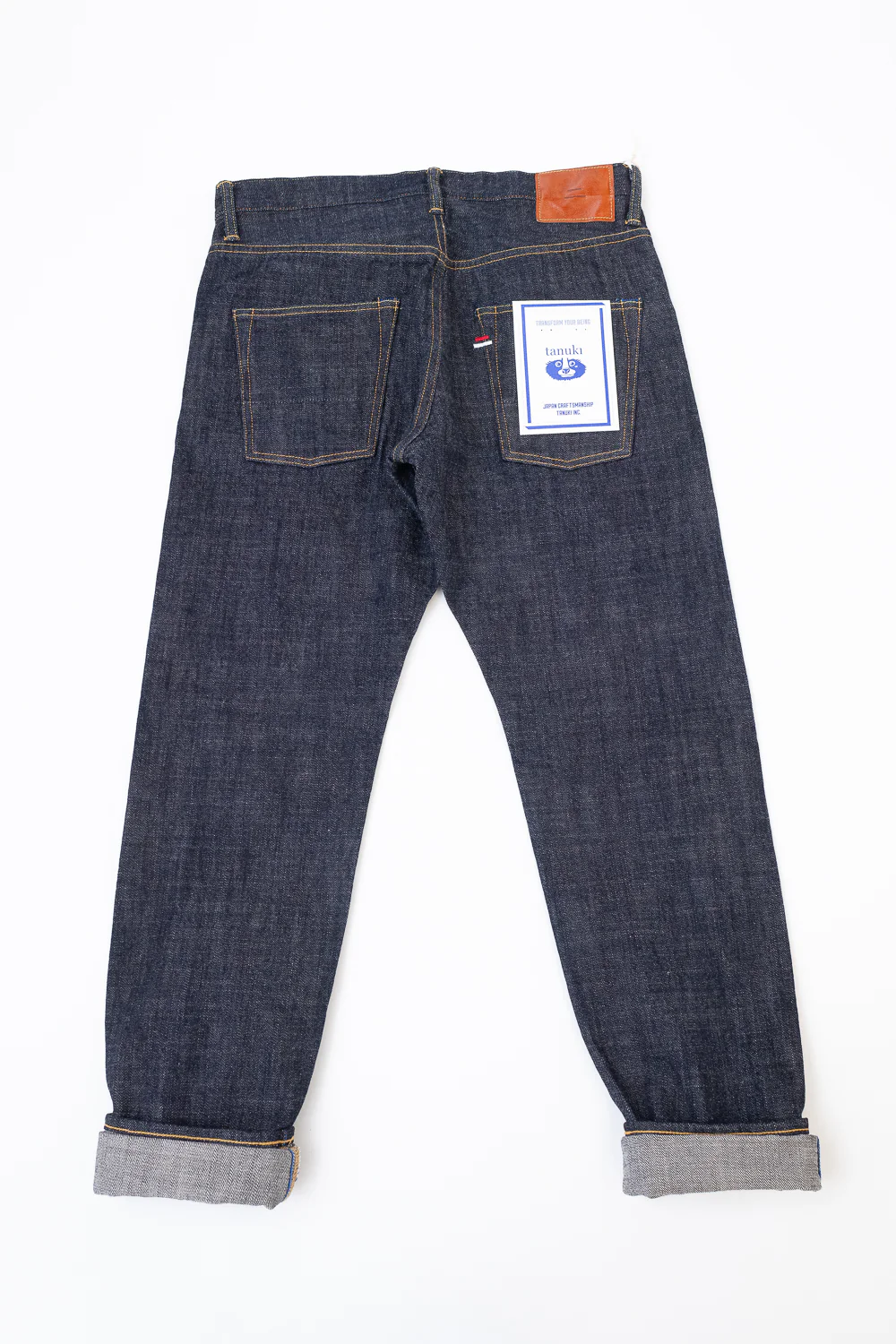 TNK202BE - 14oz "ZETTO" Selvedge High Tapered - Indigo OW - Image 6
